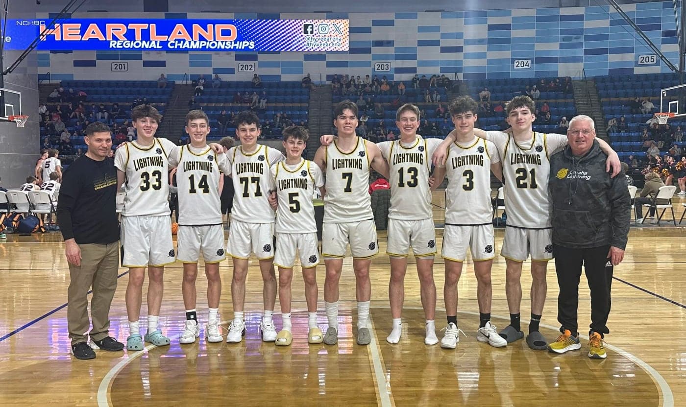 A Lightning team at the Heartland tournament